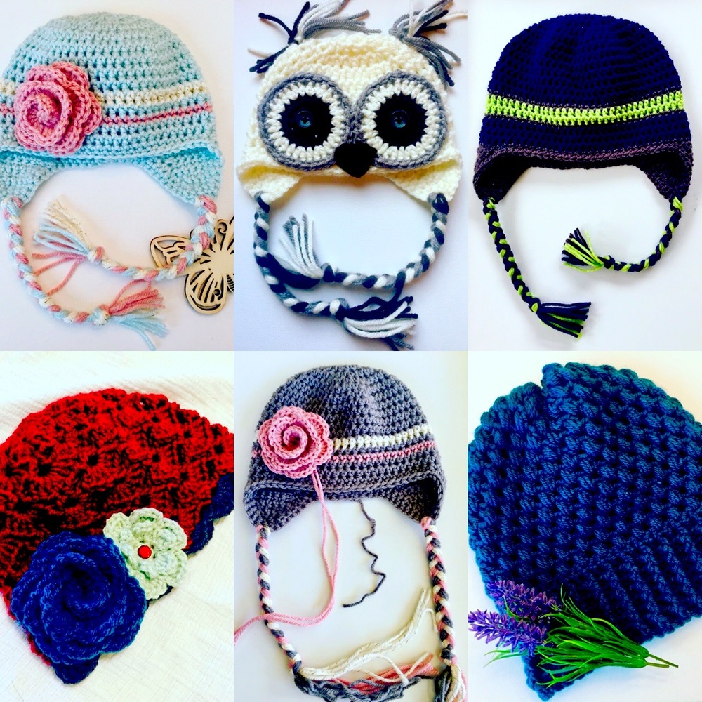 Custom Crochet Hats